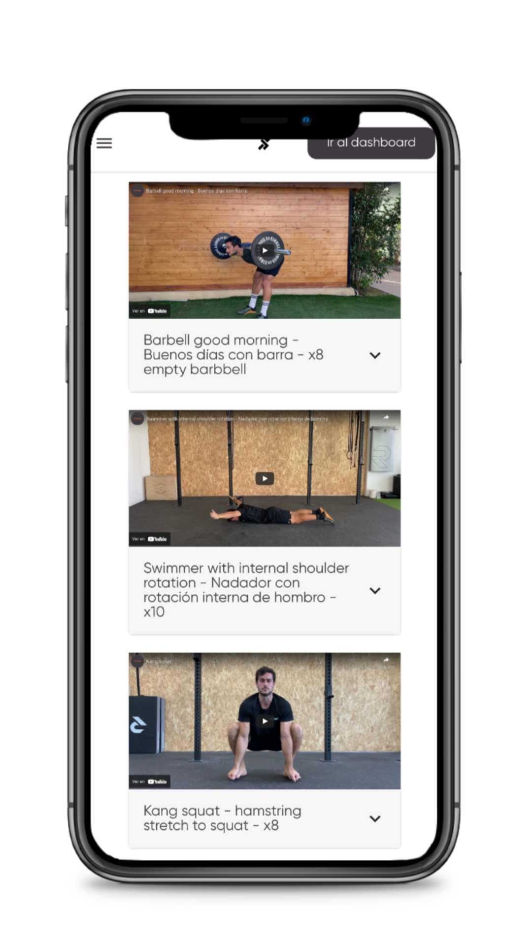 rutinas entrenamiento